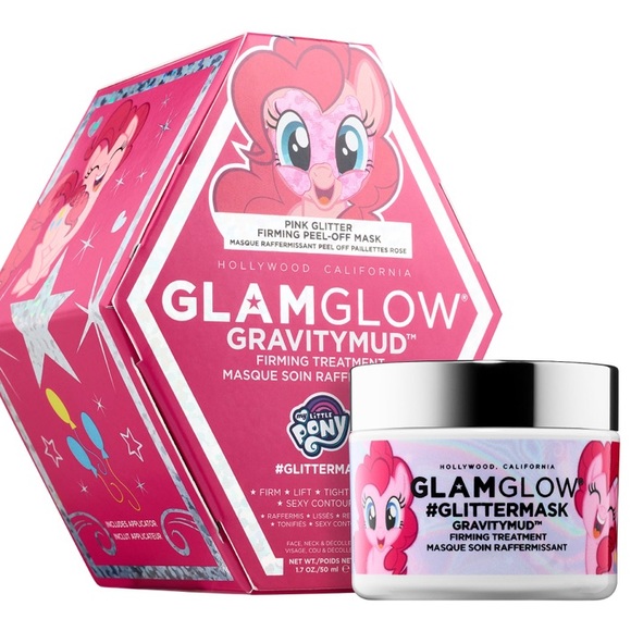 GlamGlow Gravity Mud My Little Pony pink glitter - Picture 3 of 5